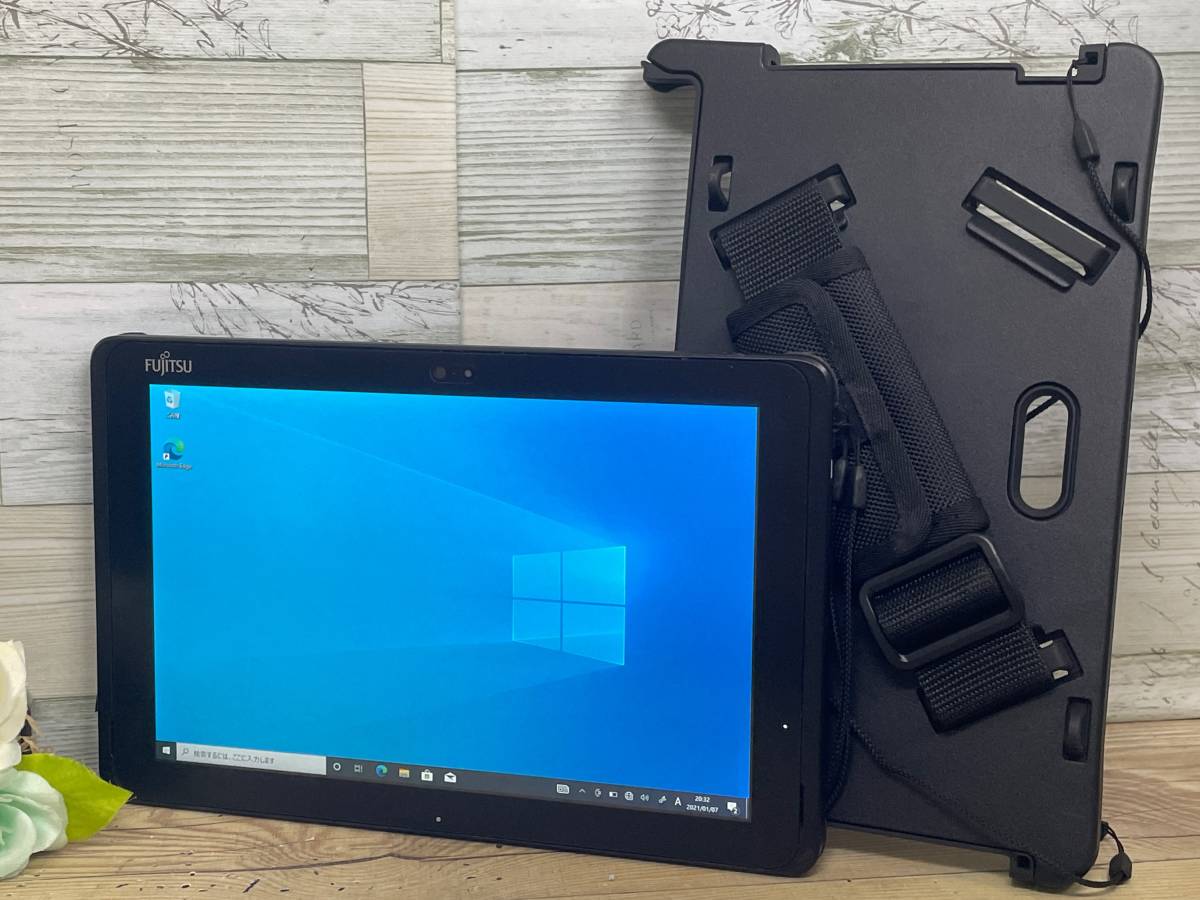 ☆良品/ARROWS Tab Q507/PB 防水タブレット[Atom x5-Z8550 1.44GHz/RAM