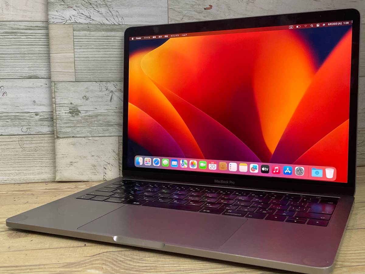 動作品♪】MacBook Pro 2017(A1706)[Core i7(7567U)3.5Ghz/RAM:16GB