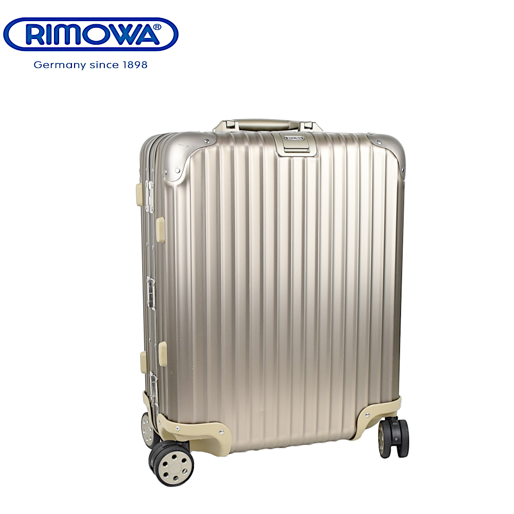 RIMOWA リモワ トパーズ チタニウム 45L 923.56.03.4 4輪 マルチホイール スーツ キャリー バッグ ケース ゴールド系_画像1