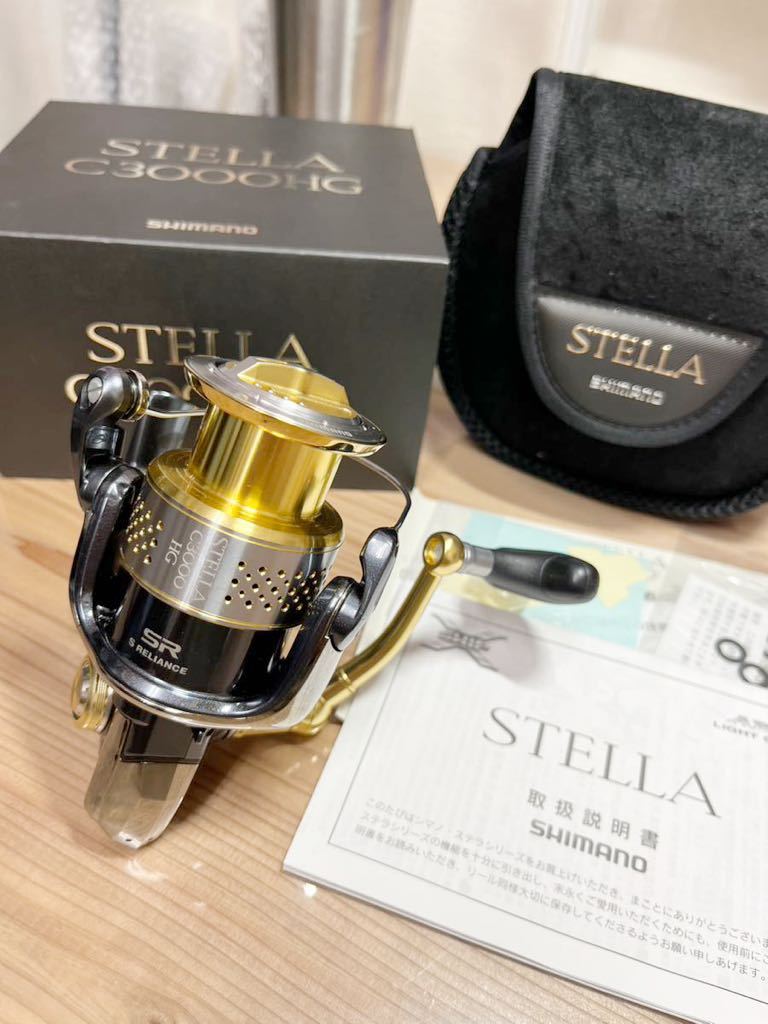 シマノ SHIMANO 10 ステラ　STELLA C3000HG 動作　巻き感なめらか_画像1