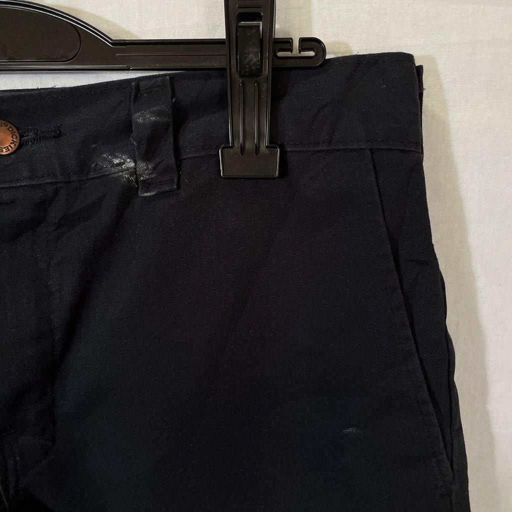 ディッキーズ　ハーフパンツ　古着　ブラック　ヴィンテージ ショートパンツ dickies WORK PANTS_画像4