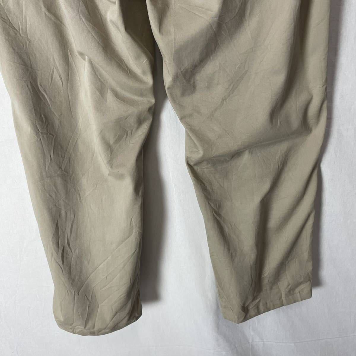 TOMMY HILFIGER брюки из твила б/у одежда 34×30 бежевый Vintage 