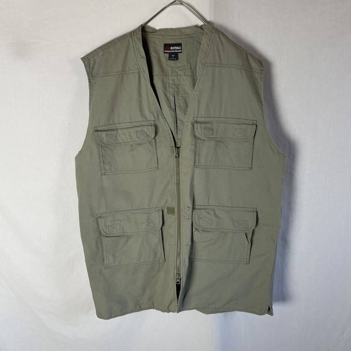 EOTAC ワークベスト 古着 Lサイズ ヴィンテージ WORKWEAR の商品詳細