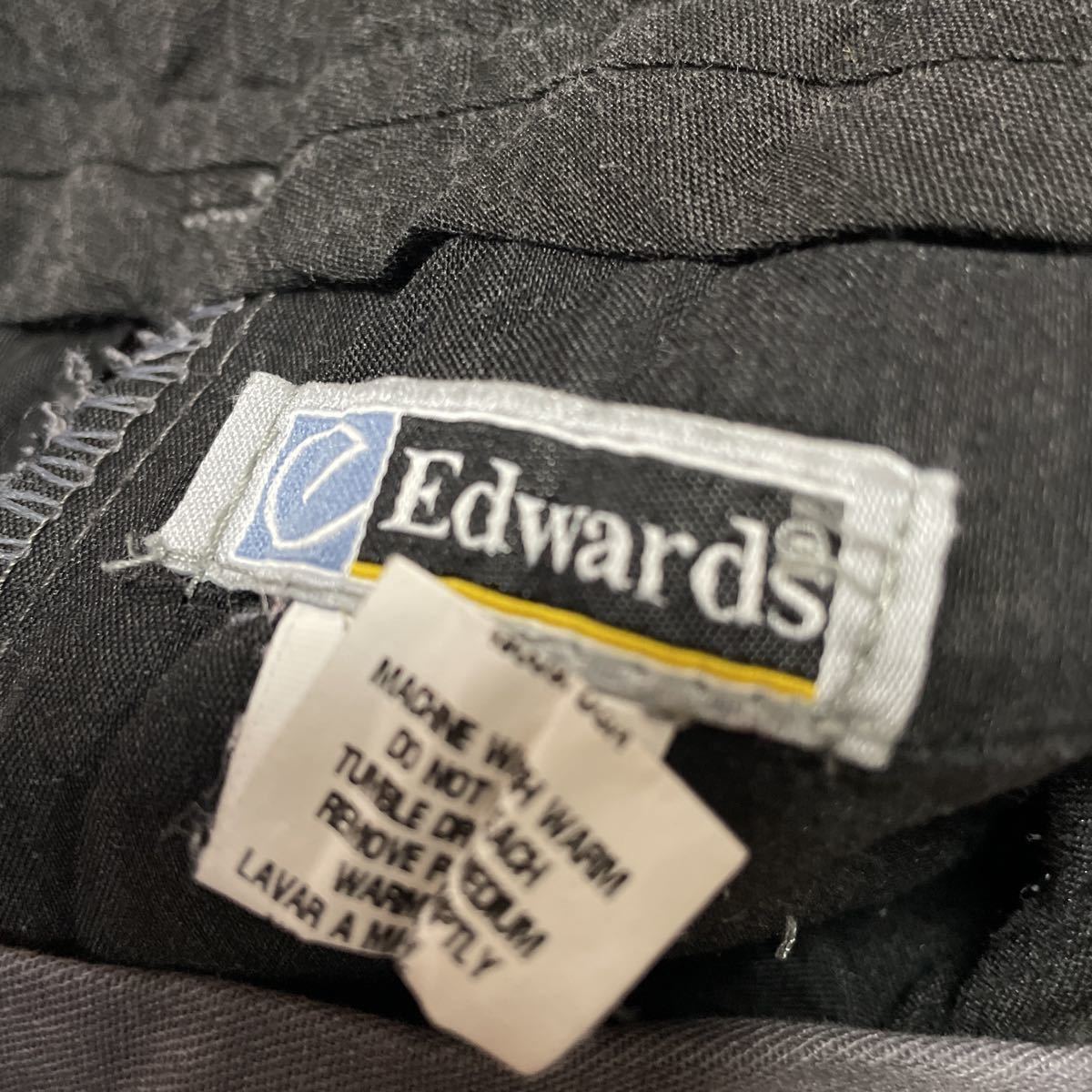 Edwards ワークパンツ 古着　38UL グレー　ヴィンテージ WORKPANTS_画像6