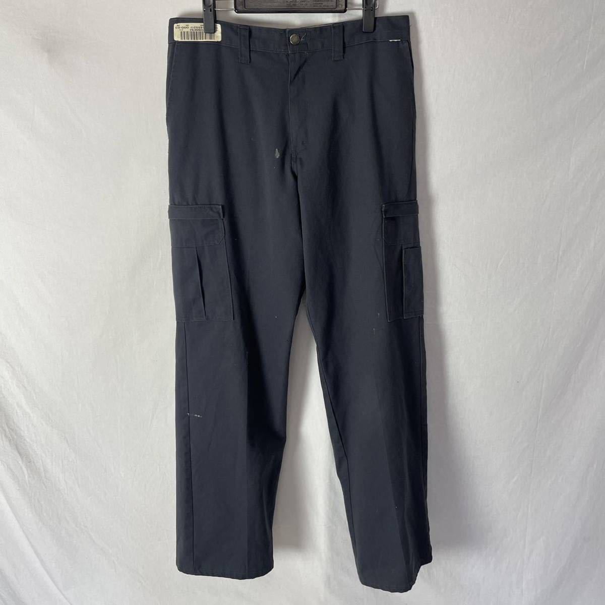 ディッキーズ　ワークカーゴパンツ　古着　33ULサイズ グレー　ヴィンテージ WORK WEAR_画像1