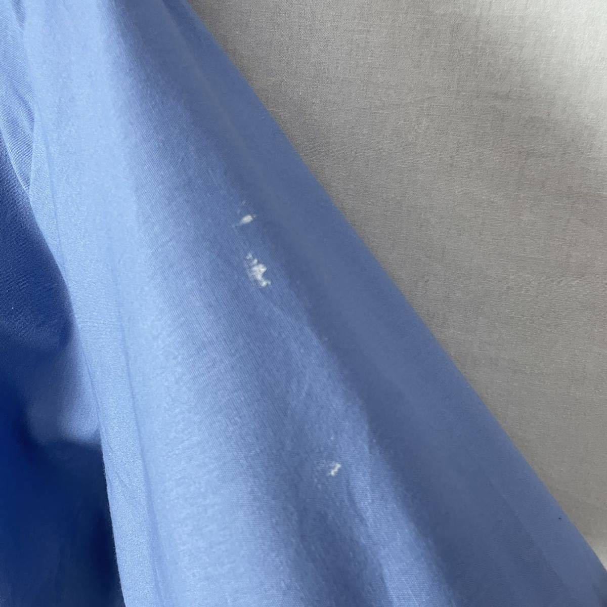 aramark 半袖ワークシャツ　古着　1XLRサイズ　ライトブルー　ワッペン　ヴィンテージ WORKWEAR_画像6