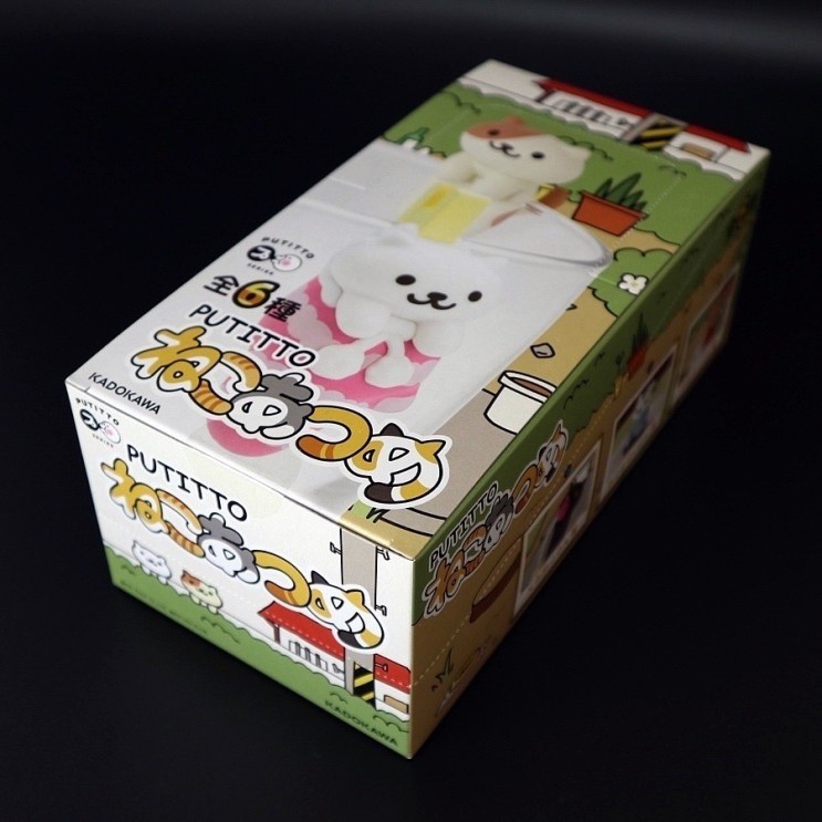 PUTITTO series ねこあつめ 8個入り ＢＯＸ 未開封品 猫 ネコ ねこ フィギュア KADOKAWA_画像2