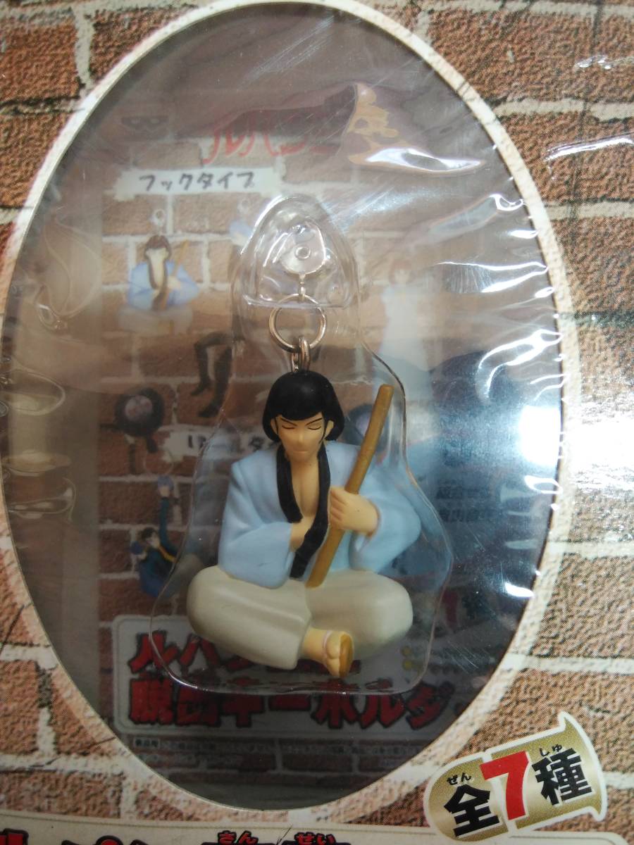  Lupin III Ishikawa Goemon plate & фигурка брелок для ключа .. брелок для ключа 