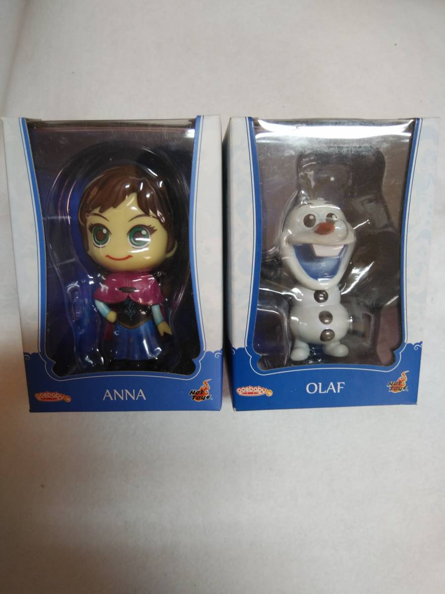 アナと雪の女王★コスベイビー★ホットトイズ★アナ★オラフ★フィギュア★ディズニー HOTTOYS DISNEY FROZEN ANNA OLAF FIGURE_画像1