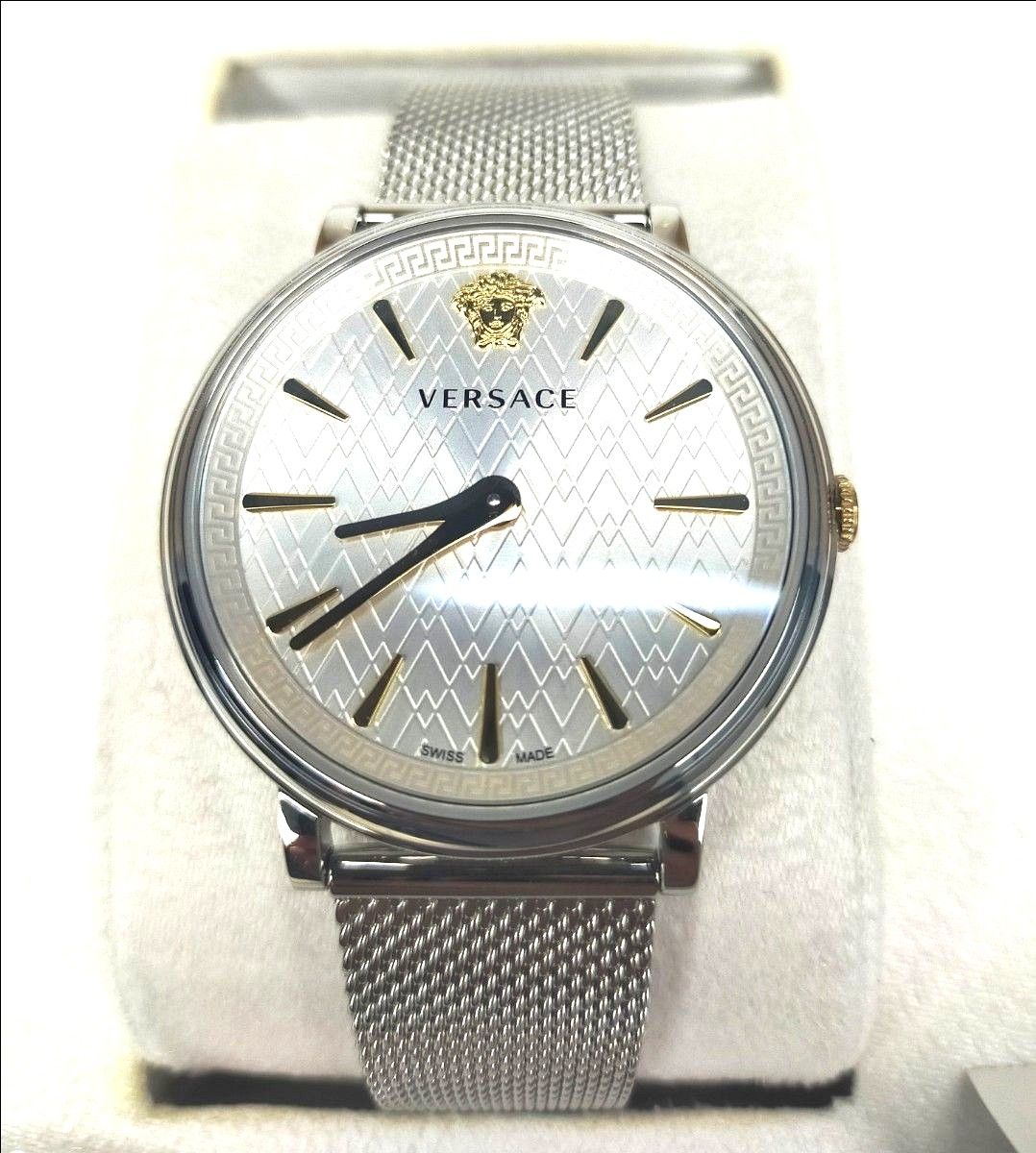 即納】 【新品未使用】VERSACE ヴェルサーチ アナログ腕時計