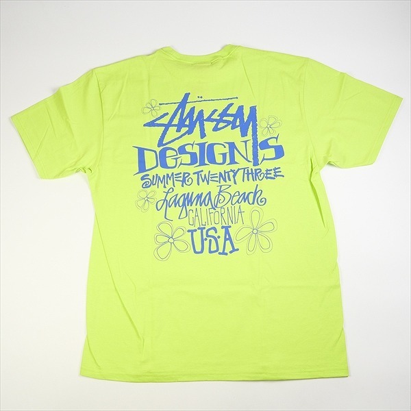 STUSSY ステューシー 23SS SUMMER LB TEE KEYLIME Tシャツ ライムグリーン Size 【L】 【新古品・未使用品】 20773975