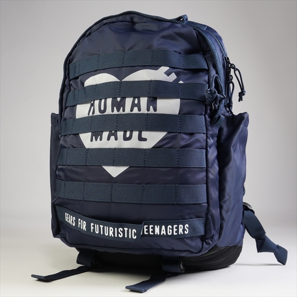 誠実 BACKPACK MILITARY 23AW ヒューマンメイド MADE HUMAN NAVY