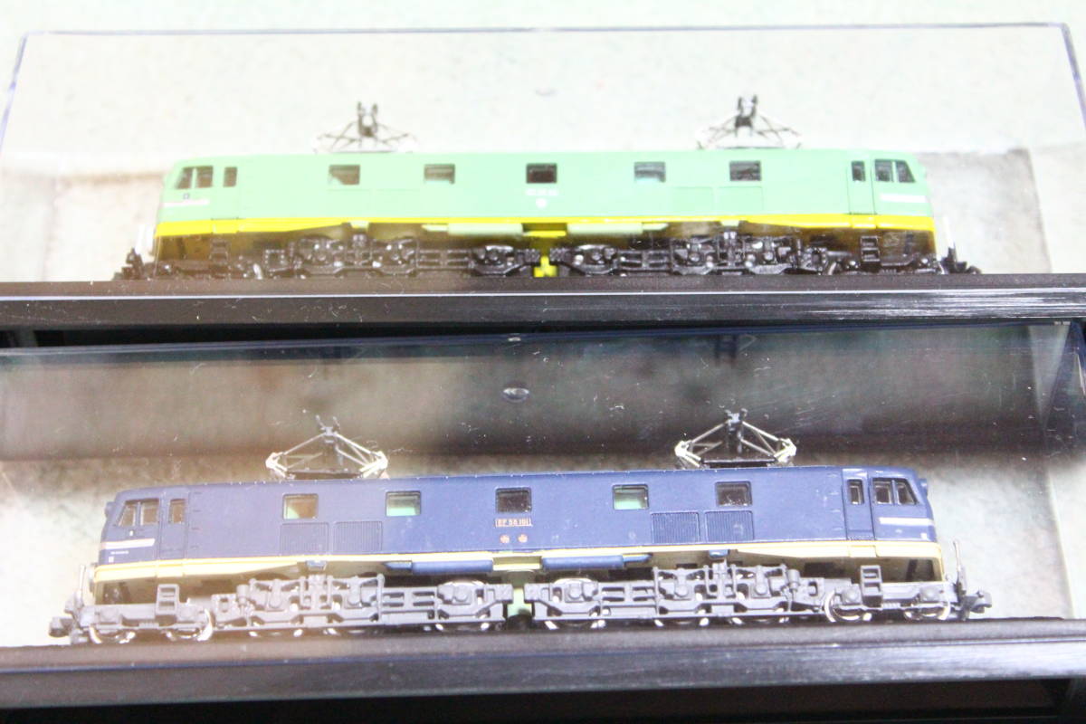 国産鉄道コレクション　機関車のみ6両セット（DF50/DE10/EF58）　暗所保管品　ケース含む機関車のみ　Aセット