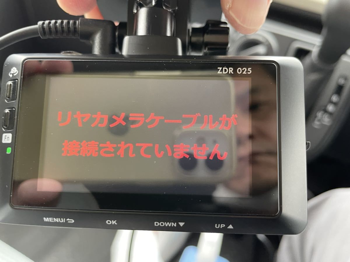 コムテック ドライブレコーダー ZDR-025 前カメラのみ リア コムテック ドライブレコーダー ZDR-025 前カメラのみ リア