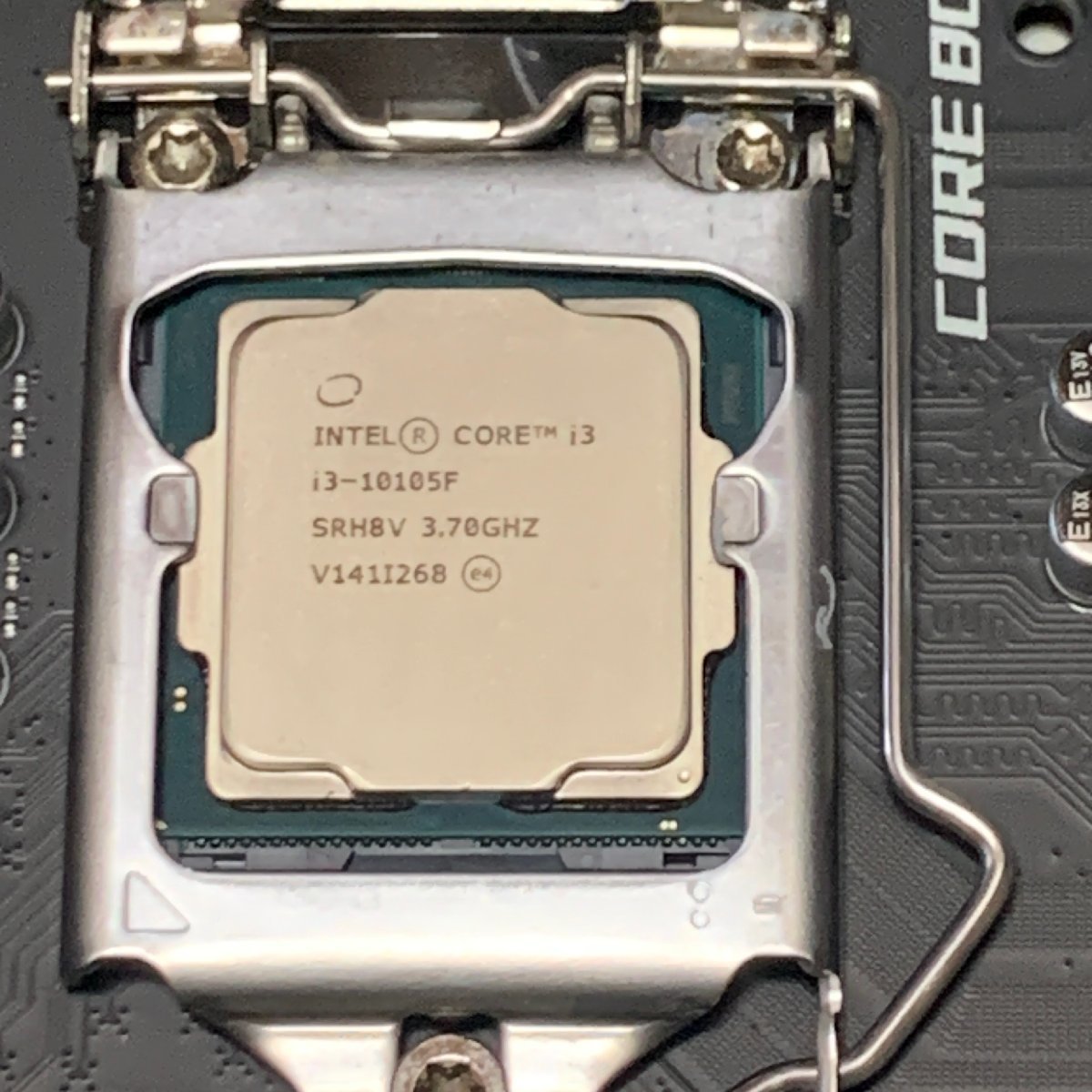 [ б/у ]MSI Z590-S01 + Core i3-10105F принадлежности нет / LGA1200 Intel no. 10/11 поколение ATX