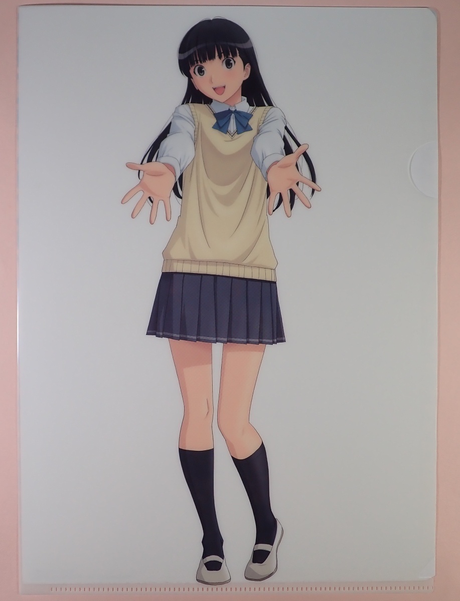 ◇ 絢辻詞 制服姿 クリアファイル Blu-ray/DVD アマガミSS+Plus ◇ 絢辻詞 制服姿 クリアファイル Blu-ray/DVD アマガミSS+Plus