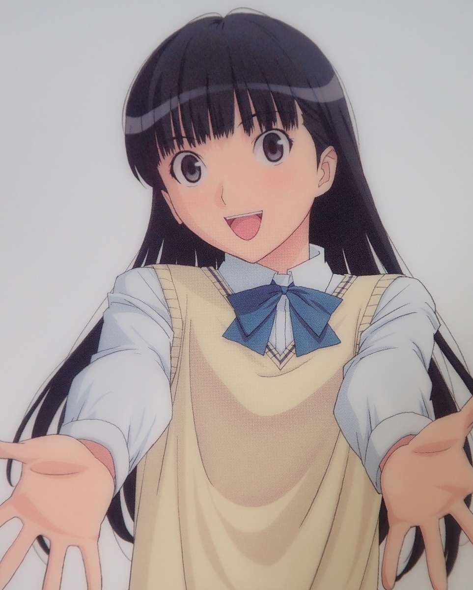 ◇ 絢辻詞 制服姿 クリアファイル Blu-ray/DVD アマガミSS+Plus ◇ 絢辻詞 制服姿 クリアファイル Blu-ray/DVD アマガミSS+Plus