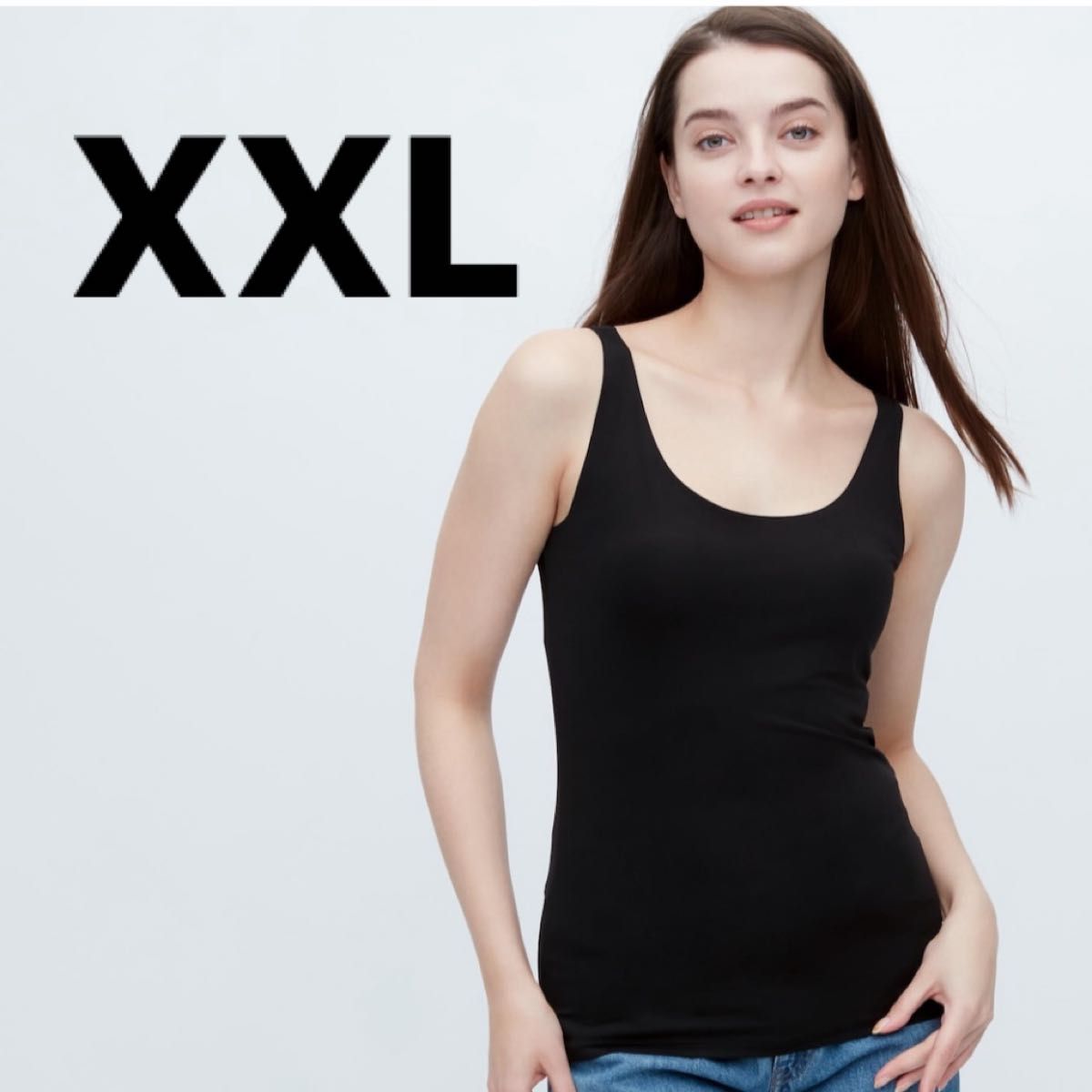 ユニクロエアリズムタンクトップ サイズXXL ブラック タンク ユニクロエアリズムタンクトップ サイズXXL ブラック タンク