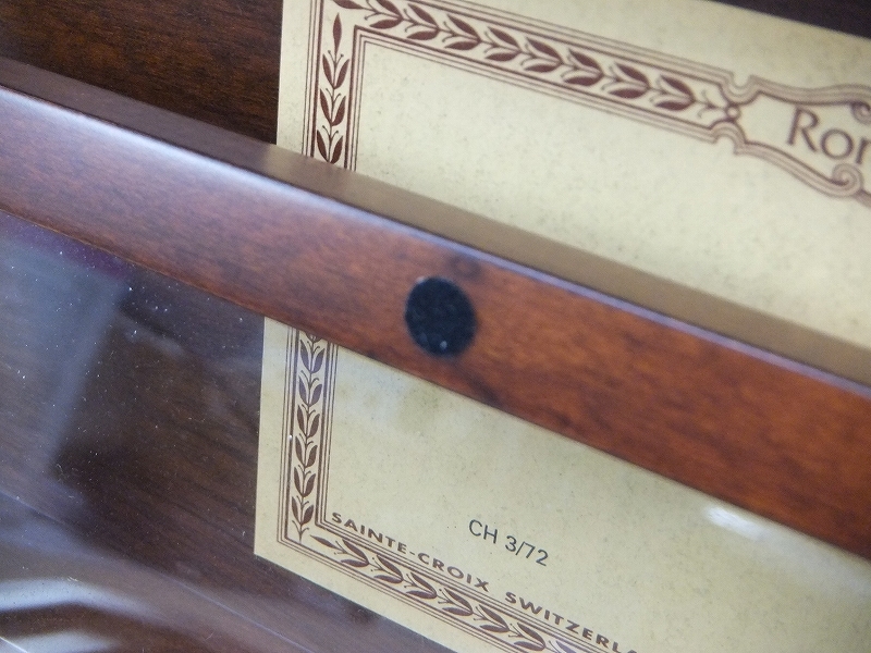 FK-9374 REUGE MUSIC リュージュ社製 シリンダーオルゴール 72弁 FK-9374 REUGE MUSIC リュージュ社製 シリンダーオルゴール 72弁