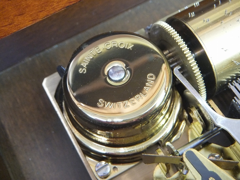 FK-9374 REUGE MUSIC リュージュ社製 シリンダーオルゴール 72弁 FK-9374 REUGE MUSIC リュージュ社製 シリンダーオルゴール 72弁