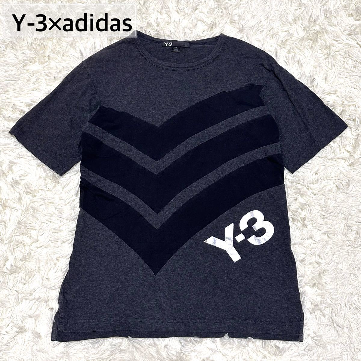 WEB限定カラー 3本ライン Tシャツ ヨウジヤマモト adidas Y