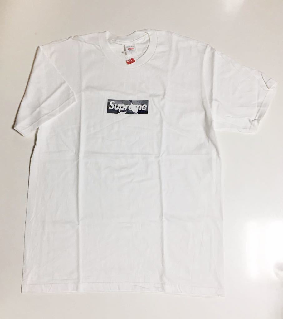 逸品】 Logo Box Pucci Emilio x Supreme Tee 白 ホワイト ブラック