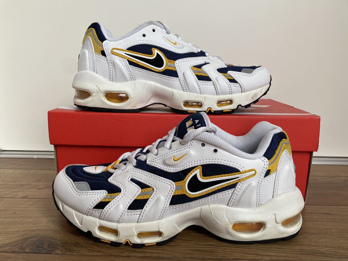 中古】NIKE AIR MAX 96 Ⅱ US7.5 25.5cm オリジナルカラー ネイビー