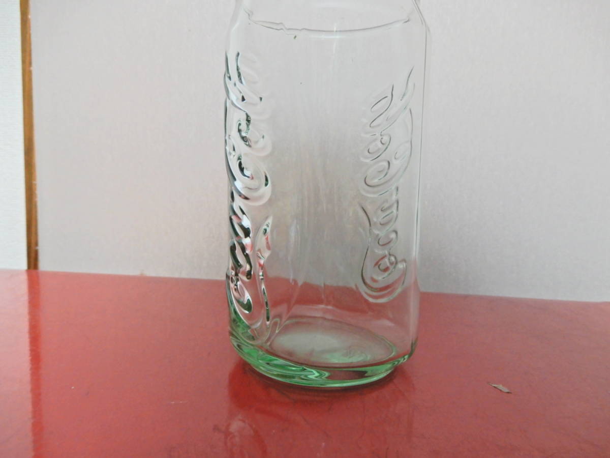 コカ・コーラ　缶型グラス Coca-Cola Glass ジョージアグリーン アメリカン雑貨 _画像2