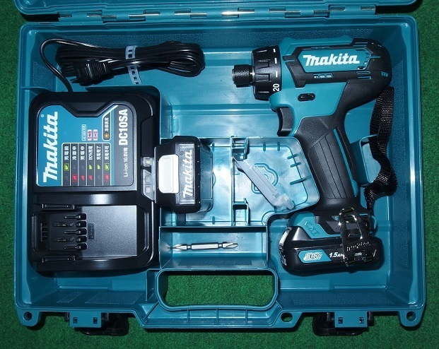 日本製 DF033DSHX マキタ ①新品 10.8V 新品 スライド式1.5Ahバッテリ2