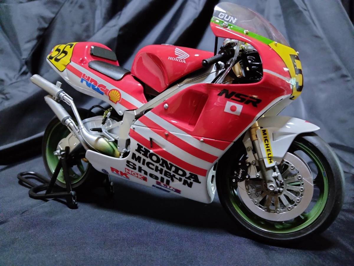 ハセガワ1/12「バリバリ伝説ホンダNSR500 #56巨摩”ガンボーイ ハセガワ1/12「バリバリ伝説ホンダNSR500 #56巨摩”ガンボーイ