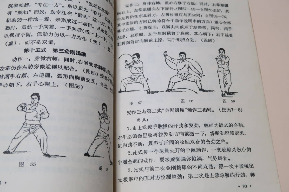 陳家太極拳/陳家楨等編/中国語表記/陳家太極拳は現在分派した全ての太極拳の源流・陳氏一族を中心に伝承されている中国武術_画像5