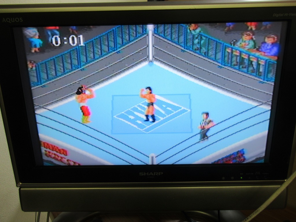 KM6396★SFCソフトのみ スーパーファイヤープロレスリング SUPER FIRE PRO-WRESTLING 起動確認済 クリーニング済 スーファミ_画像10