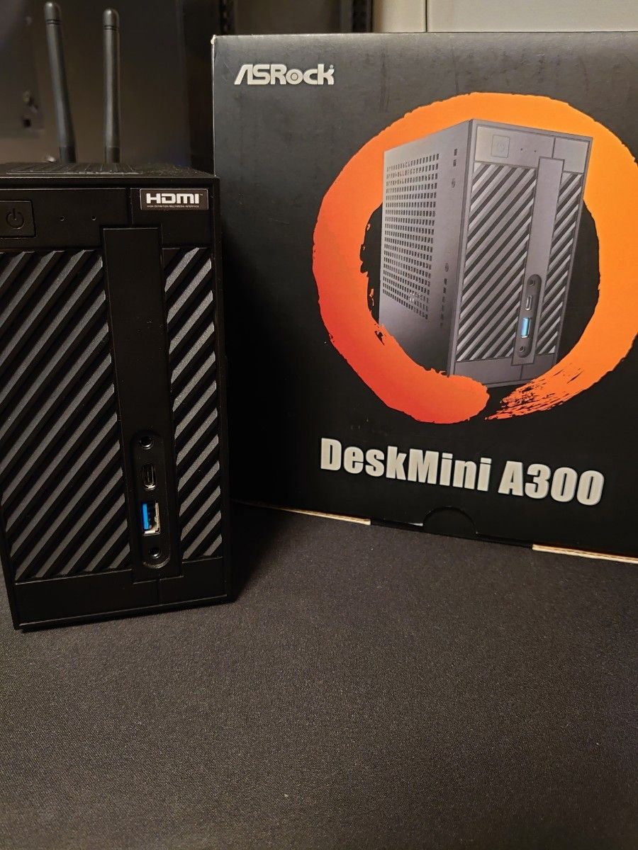 DeskMini A300 RYZEN3200G メモリー16GB WiFiアンテナ VESAマウント