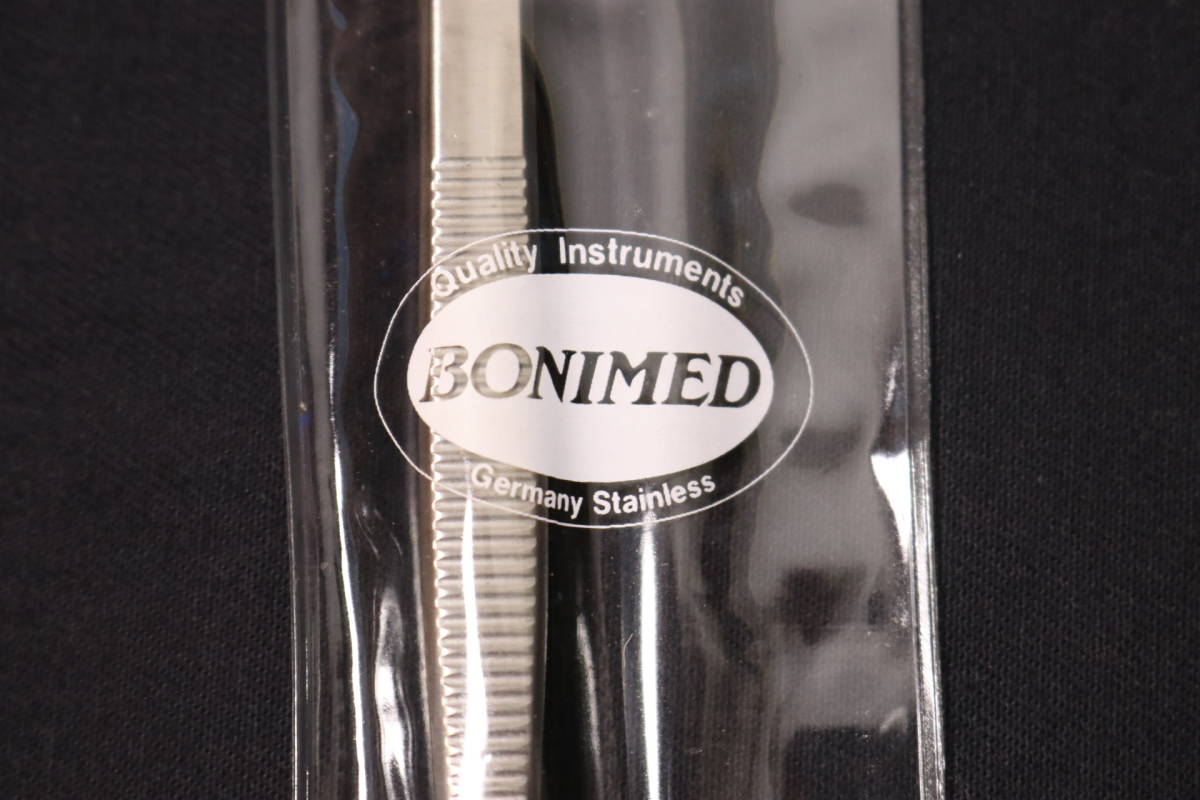 外科ピンセット 18cmドイツステンレス Bonimend Germany Stainless の画像3