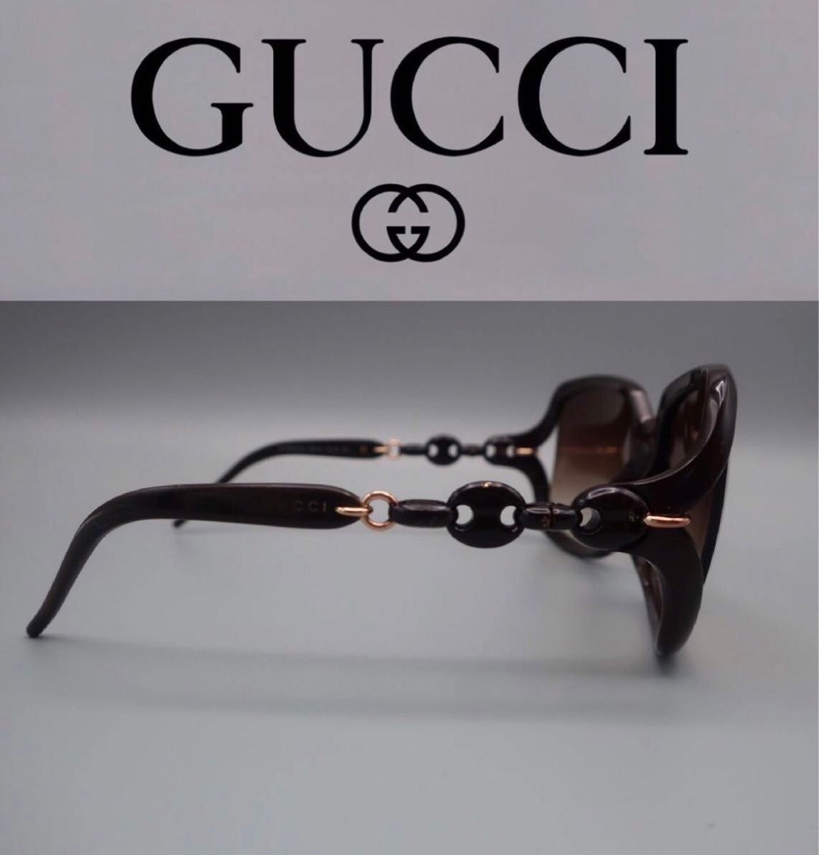 GUCCI グッチ サングラス マリーナチェーングラデーションレンズ GUCCI グッチ サングラス マリーナチェーングラデーションレンズ