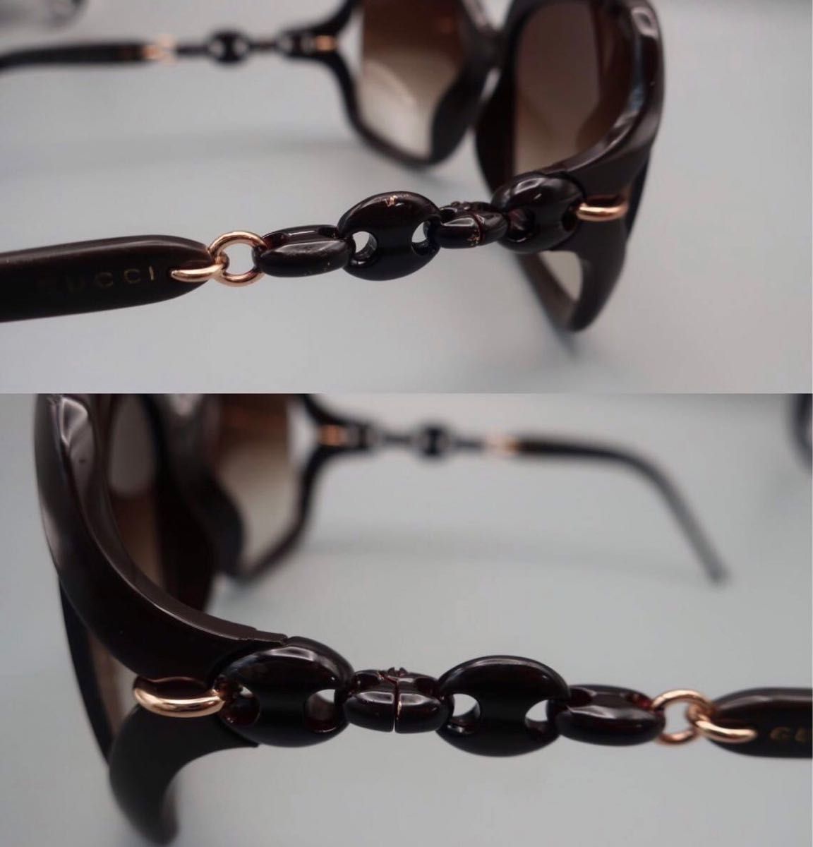 GUCCI グッチ サングラス マリーナチェーングラデーションレンズ GUCCI グッチ サングラス マリーナチェーングラデーションレンズ