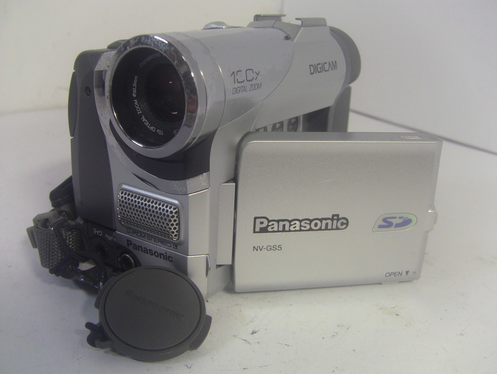 【動作確認済み・MiniDVビデオカメラ・ダビングにご使用ください！】Panasonic MiniDVビデオカメラ NV-GS5/0441_画像5