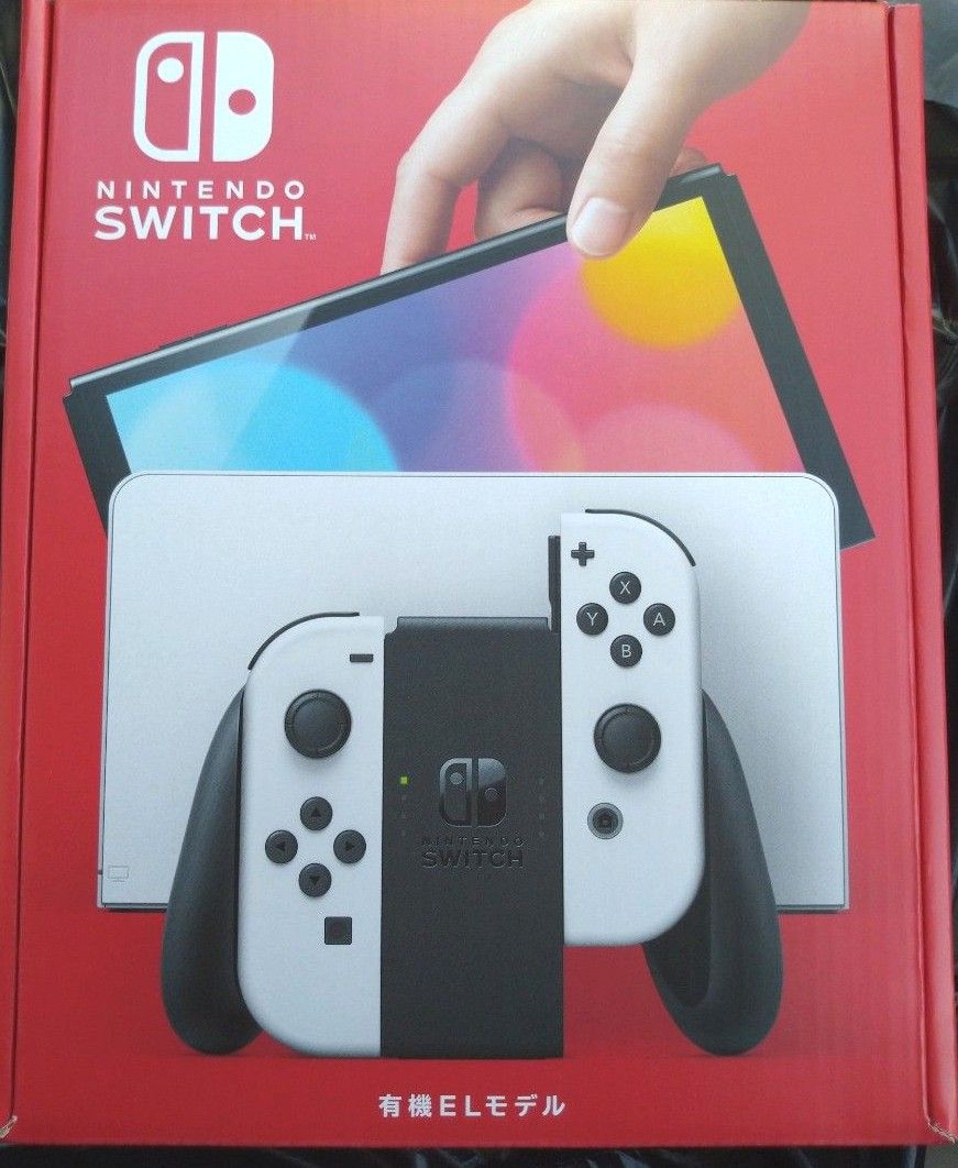 ニンテンドースイッチ 有機ELモデル 本体　ホワイト　Nintendo Switch　新品　未開封　店舗印有