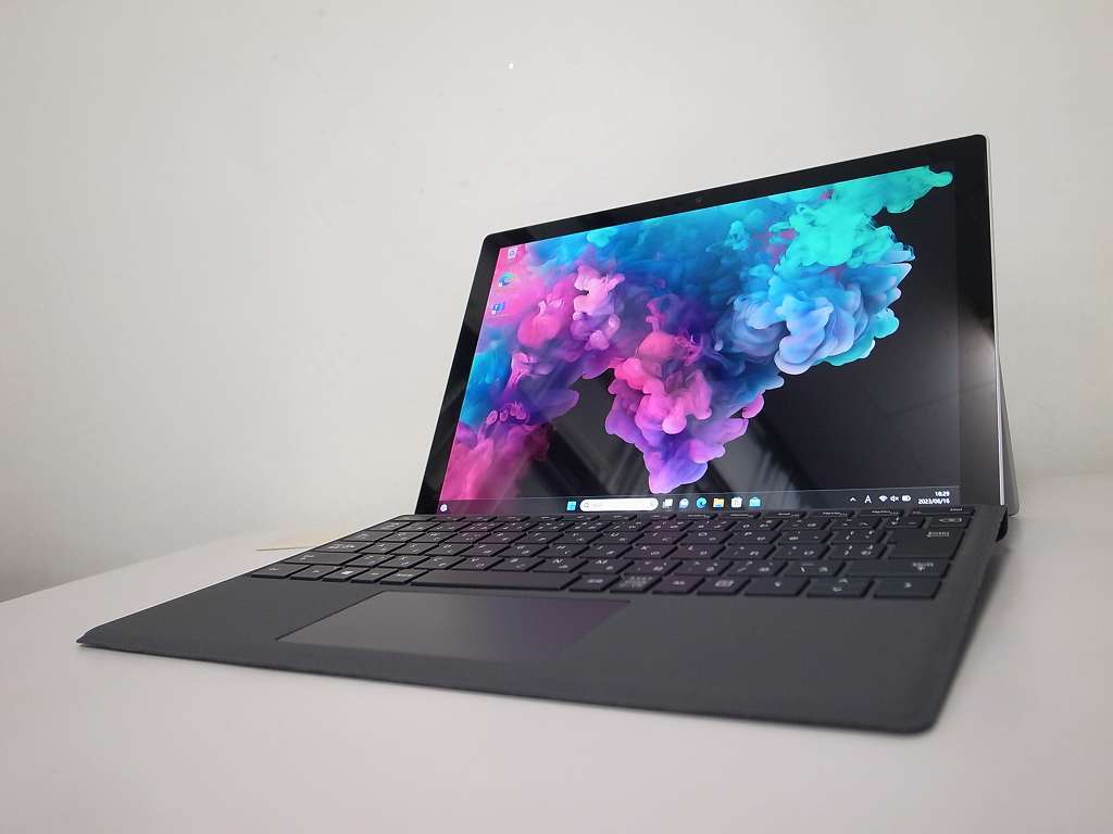 ■☆タイプカバー付☆ Microsoft Surface Pro 6 Corei5-8350U (2023-0614-1980)■_画像1