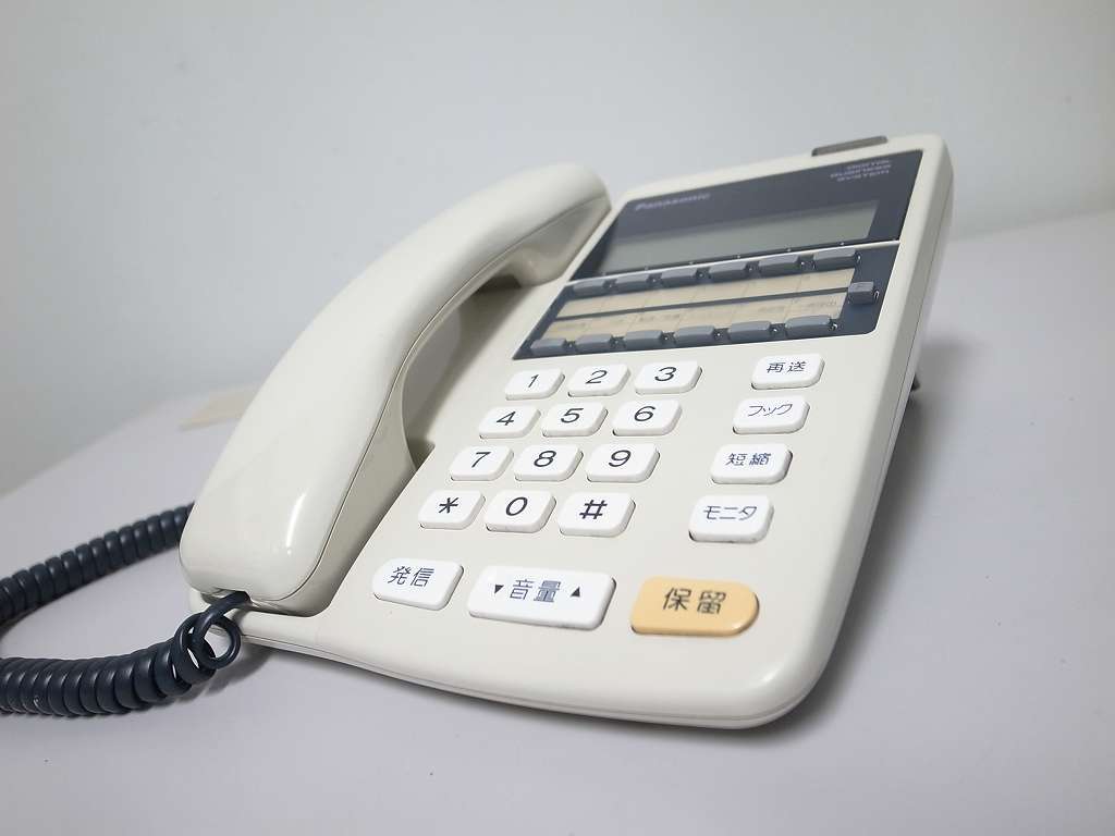 保証有 ZW2 1515) VB-E411DS-KS パナソニック Telsh-V 12キー カナ表示