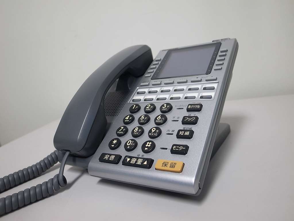 豪華 □【☆希少☆】 Panasonic Acsol 12キー電話機L 【VB-E411L-KS