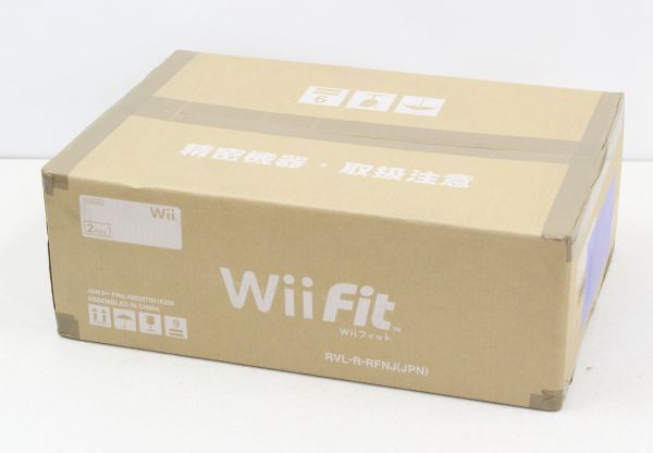 CC＊【輸送箱未開封】 Nintendo Wii Fit バランスWiiボード 2台セット 【未使用】＊CC00098　RVL-R-RFNJ