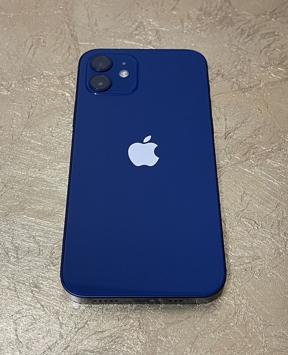ヤフオク! - 美品iPhone 12 ブルー 128 GB SIMフリー
