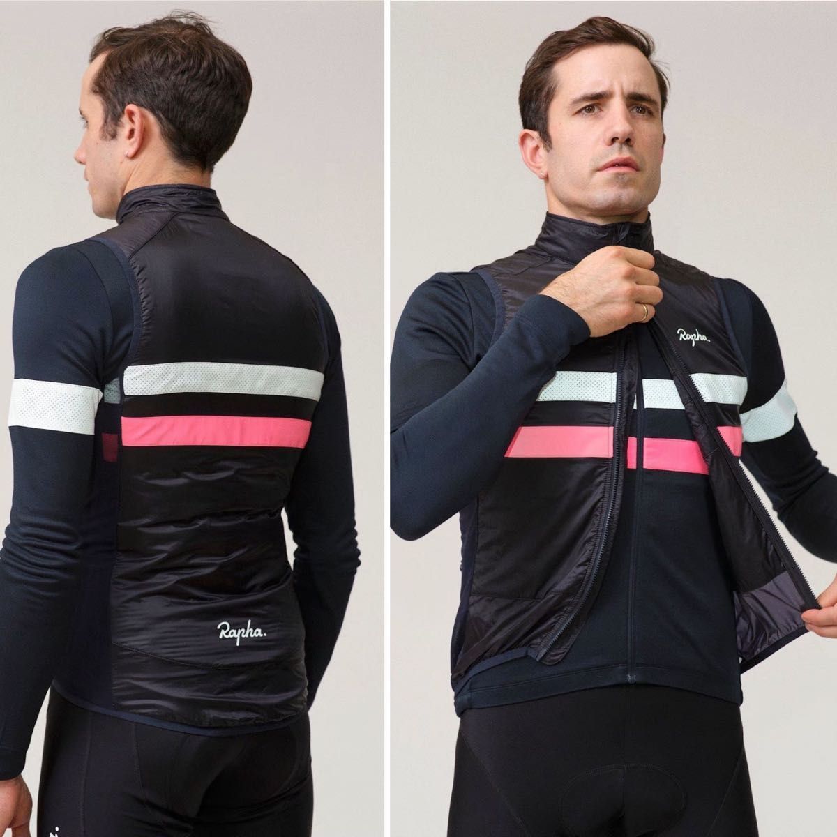 新品 Rapha 現行版 メンズ ブルベ インサレーティッド ジレ Sサイズ