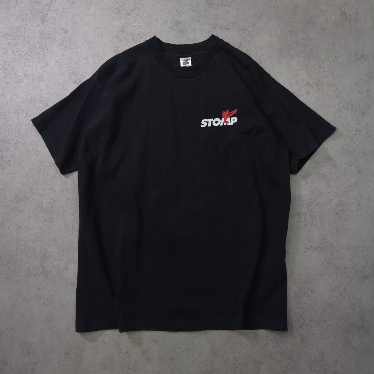 【90s(1995 1996) STOMP Tシャツ XL パフォーマンス ツアー イベント ライブ シングルステッチ 】 ビンテージ 古着 Performance LIVE バンT