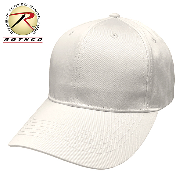 ROTHCO 新品 ロープロファイル キャップ - オフホワイト 無地 ベースボール 目深 深め 野球帽 帽子 メンズ レディース LP Low Profile Cap_画像1