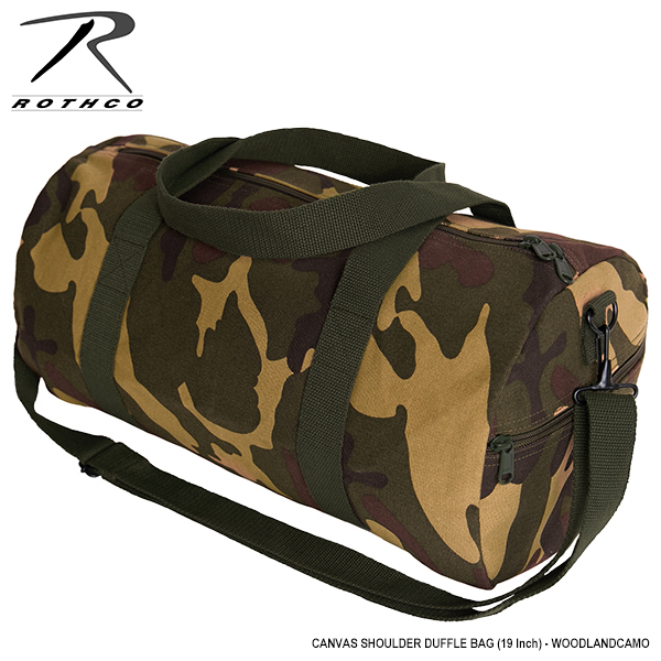 ROTHCO new goods canvas ground duffel bag wood Land duck man and woman use men's lady's DUFFLE BAG shoulder bag commuting going to school shoulder ..
