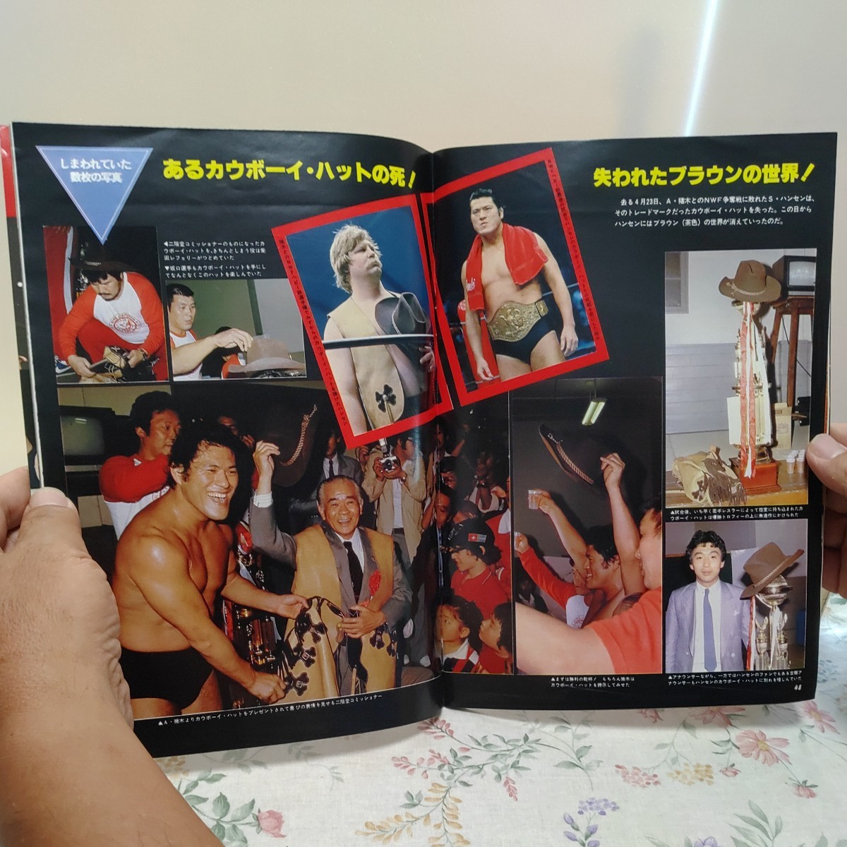 プロレスアルバム NO.14 ラストナンバー MEMORIAL WRESTLERS 昭和56年9月1日発行 恒文社 PRO WRESTLING ALBUM NO.14 ①む_画像7