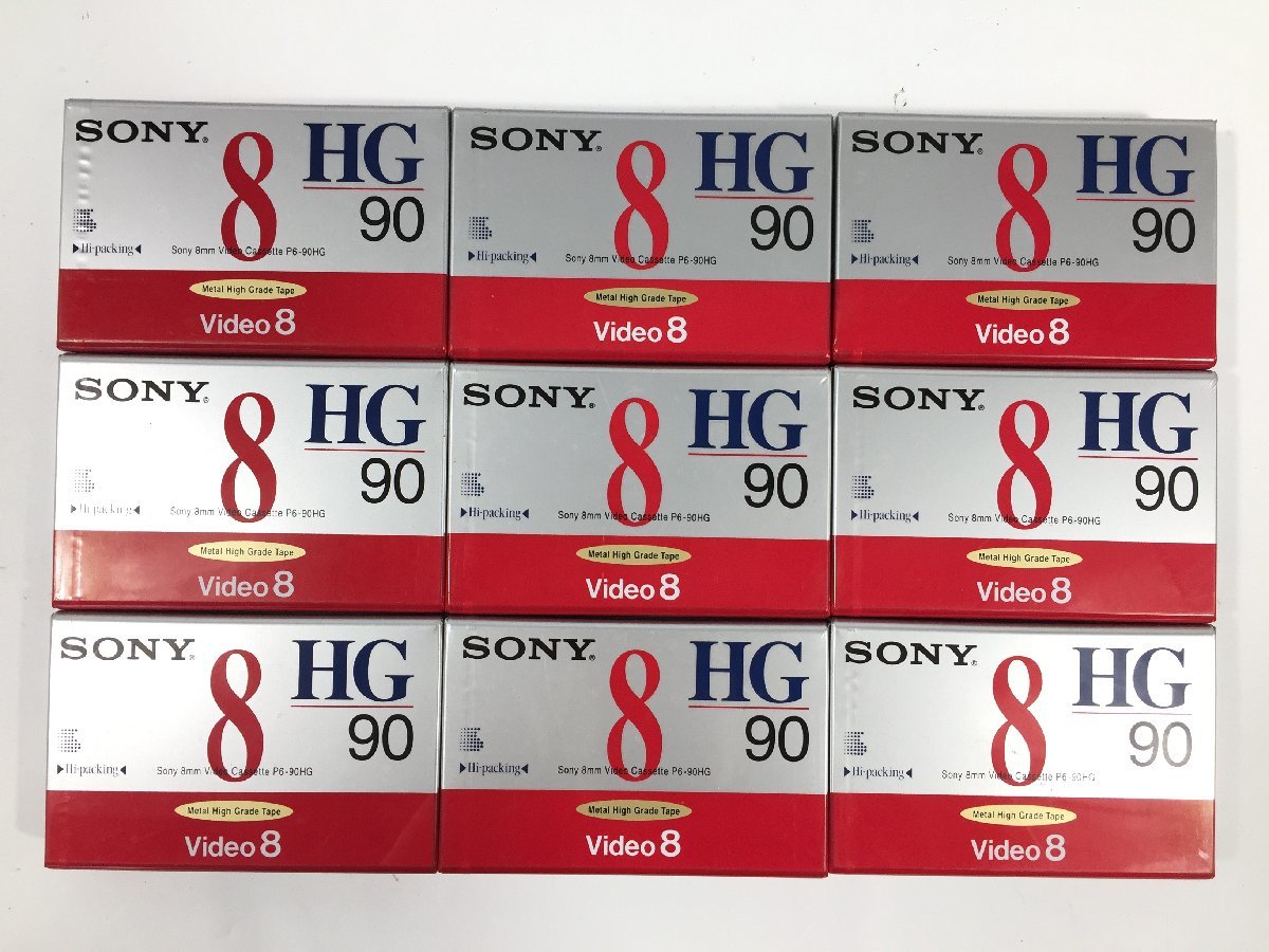Hi8 tape SONY/maxell/FUJI FILM/TDK/SANYO METAL have 50 point (6 2 ps ) set sale unopened goods TK9.001 /10