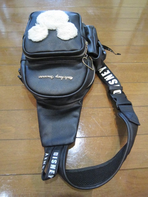 Mickey Mouse Mickey Mouse Disney Disney shoulder pouch belt bag waist bag shoulder bag S110